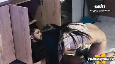 Amateurlatina MarianaSandoval smashes plumber FerMaxwellx in hotdoggy style - cr