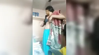 Gouthami Reddy Manthena hot green saree removing blouse & bra nude boobs & pussy