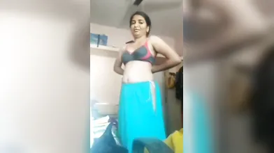 Gouthami Reddy Manthena hot green saree removing blouse & bra nude boobs & pussy