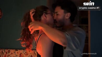 Intense and passionate romantic hookup from a real couple finishes with a creamp