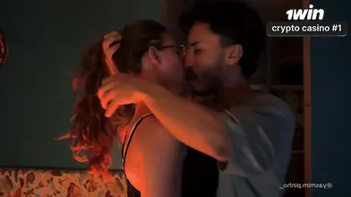 Intense and passionate romantic hookup from a real couple finishes with a creamp