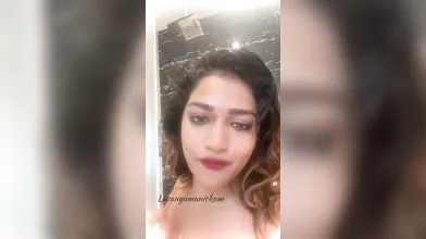 Tamil Actress Lavanya Manickam Nude Bathing Video