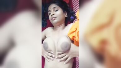 Gouthami Reddy Manthena fucking with cousin brother in bedroom and cum on face