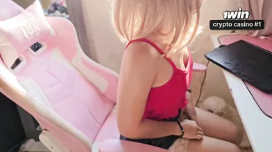 Get well-prepped for a super-naughty rail with the ideal pink snatch and fat ass