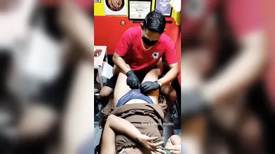 MARLBOROQUEENSEX - TATTO MEMEK PELANGGAN