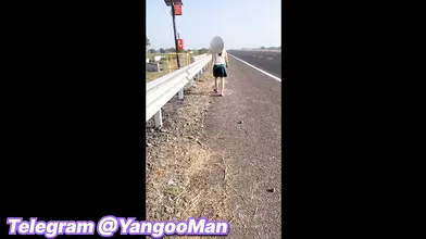 Sexyindianwife Outdoor Cloths Removing Nude Dare Telegram @YangooMan