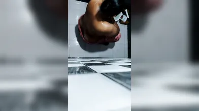 Gujju aunt bathing capture by nephew