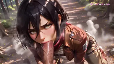 Mikasa Ackerman's secret forest encounter with titan Eren