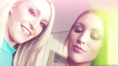 Cam Girls:  First Pro Lesbian Scene!