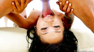 First DP, Double-Anal Fuck & Bukkake!