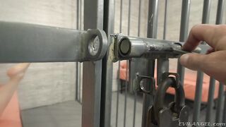 Lily's Jail Cell POV Foot Job/Blow Job