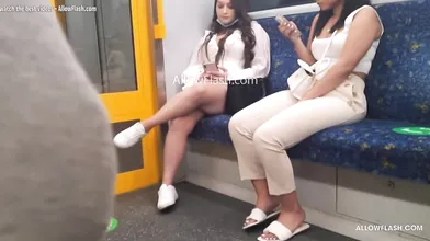 Wow! Friends Liked Looking Bulge Flash Train