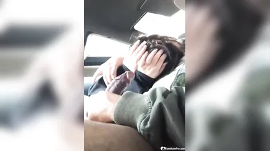 Teen Badly Wants To Suck On My BBC In The Car