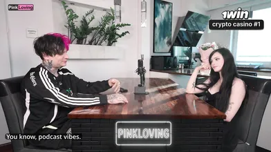 Pinkloving couple podcast with exclusive, bare 18-25 year-old fledgling tarts an
