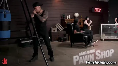Isabella Nice Gets Gang Banged by Multiple Men to Pay Off Debt with Her Holes