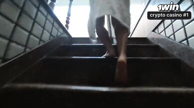 Naughty and super-fucking-hot dark-haired loves to demonstrate off in the motel