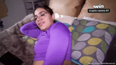 Milk PTM on single dame poked at Airbnb - super-steamy XXX!