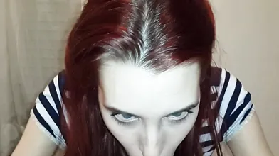 Prostituta Argentina Marina Casares Deepthroat Blowjob POV with Facial
