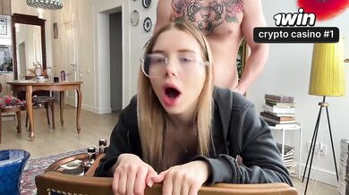 Step-sister's ripped denim and ass - magnificent XXX porn!