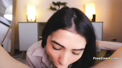 Sloppy Throat Fuck with Drooling Babe
