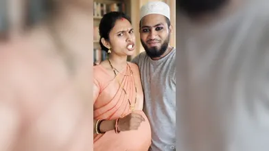Naked Hindu Sunita Gawali Gets Destroyed by Abdur Rahman ???? Raw Interfaith Cream