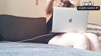 Naughty displays her