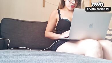 Naughty displays her