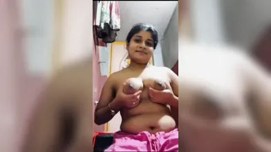 South girl Nireeksha boobs video