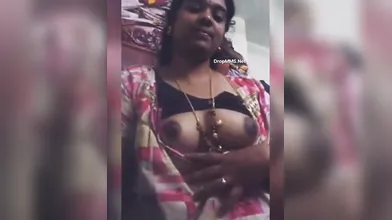 Tamil homely perfect wife abi nude boobs on video call