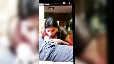 Tamil horney wife blowjob