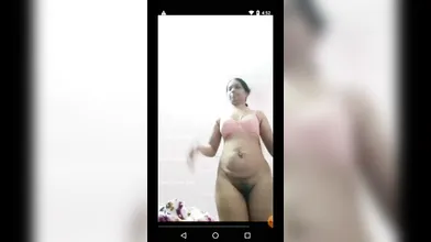 Tamil wife dress  removing part 1