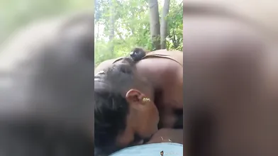 Desi Tamil Lady Gives An Indian Blowjob In The Jungle