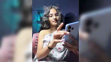 Tamil Girl Khadhija Boobs Pressing Solo