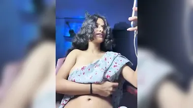 Tamil Girl Khadhija Boobs Pressing Solo