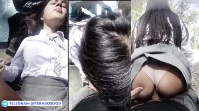 18 Year Old Indian Baddie Fucked in College Uniform.  Telegram @PremiumX55