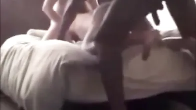 Real Interracial Cuckold Clip Wifey Screams With BBC