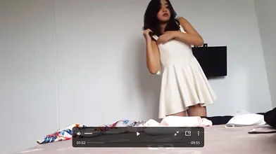 Voyeur Indonesia Casting Model Changing Room And Bathroom - 35