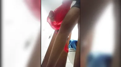 Voyeur Indonesia Casting Model Changing Room And Bathroom - 36