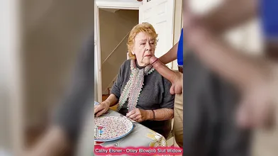 Cathy Cock Sucking Blowjob Golf Club Slut Granny Filmed Sucking off Club Member