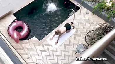 Panty Discovery Leads to Fucking of This Latina Big Tit