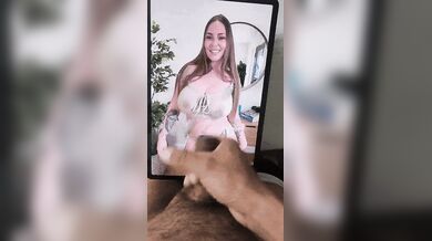 Cum tribute to curvy milf pornstar by Thukkamj