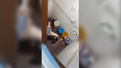 Shaitaan Chota Bhai Records Elder Sister Masturbating In Bathroom Before Taking