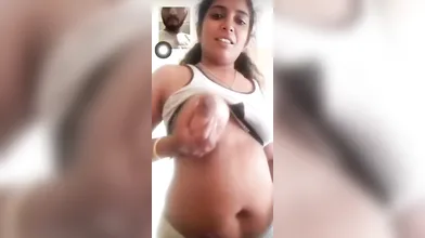 Gouthami reddy Manthena removing bra and showing big milky boobs to customer