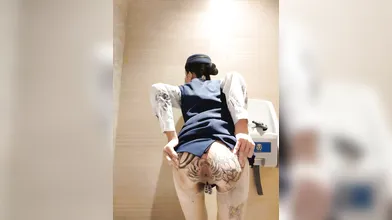 Stewardess Tattoo Bitch