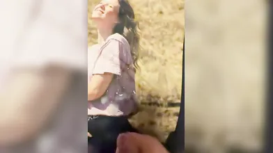 Cumshot on Leonie printed on shirt