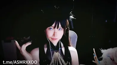 ASMR_Aki秋水_万圣节视频_战损狼娘の芦荟胶揉搓