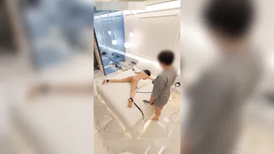 Dami_daa Whipped Punished - 四肢捆绑木棍打屁股调教母狗！！