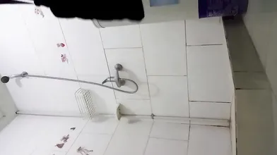Voyeur Indonesia Casting Model Changing Room And Bathroom - 50