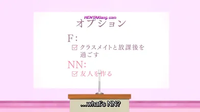 Nerdy glasses anime girl bent over classroom desk & fucked deep by strict teacher