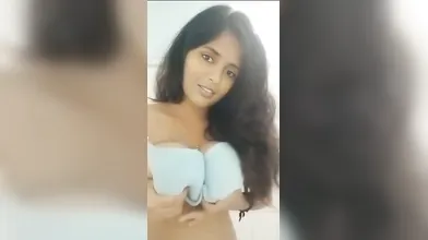 Gouthami reddy manthena removing dress and sexy bra showing nude milky boobs in bathroom video leaked viral ?? part 2